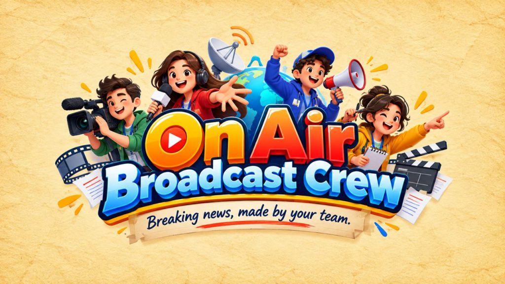 On Air Broadcast Crew