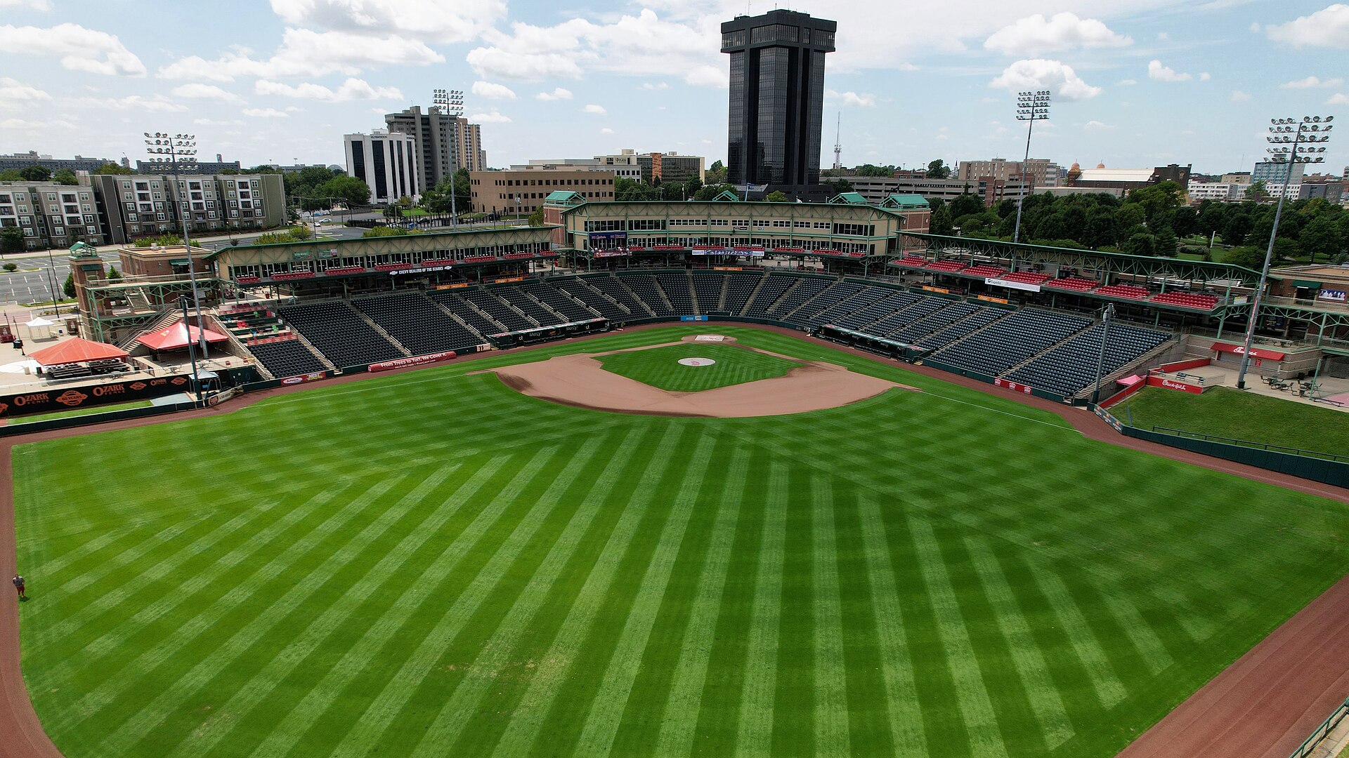 Downtown Springfield, Missouri, and Hammons Field