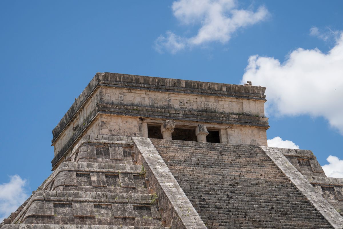 El Castillo pyramid at Chichén Itzá on the Yucatán Peninsula